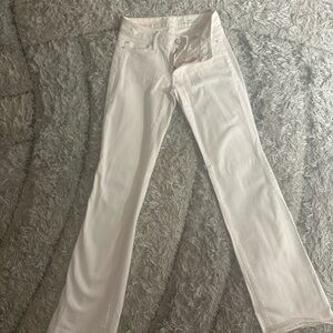 Lilly Pulitzer White Babe Boot Cut Jeans